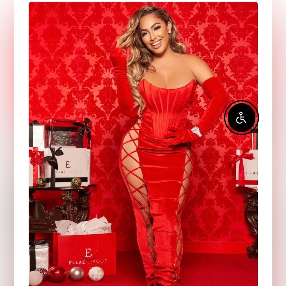 Ellaé lisqué Way 2 Sexy red dress